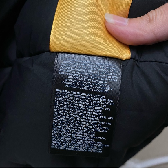 The North Face Women's Plus Arctic Parka Down Coat TNF Black Sz 1X 2X 3X NWT - Picture 14 of 14